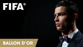 Cristiano Ronaldo wins FIFA Ballon dOr 2014 [upl. by Atiruam423]