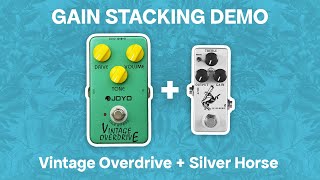 Joyo Vintage Overdrive  Mosky Silver Horse Demo God of Revival  Bethel Music [upl. by Thurman346]