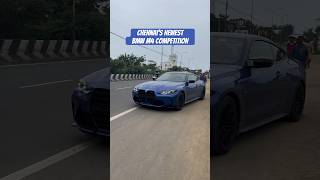 Chennais Newest BMW M4 Competition Finished in Portimao Blue💙 bmw m4 shorts ecr chennai💙💙 [upl. by Cirenoj]