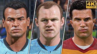 FIFA 22 ALL 105 ICON FACES in 4K Base Middle Prime  Rooney Cafu Ronaldo Zidane etc [upl. by Anyotal]