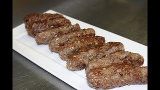 How To Make Ćevapi Skinless Sausages [upl. by Ronalda]