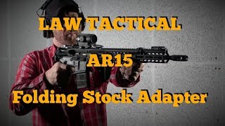 LAW Tactical Gen3M AR15 Folding Stock Adapter [upl. by Introc106]