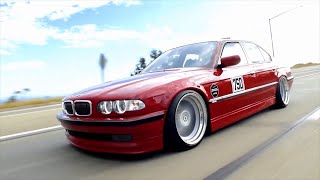 BMW E38 740i SOUND COMPILATION [upl. by Marijo60]