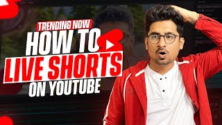 How to Live Stream on YouTube Shorts Feed  Vertical Live Streaming 🚀 [upl. by Aziul738]