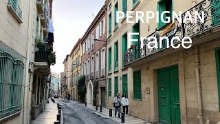 Perpignan  France  Walking  Tour  4K [upl. by Aw563]