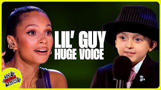 YOUNGEST Contestants With BIG Voices on BGT [upl. by Akimyt]