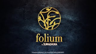 Sumadhura Folium by Square One Media Solutions Pvt Ltd [upl. by Sucramej]