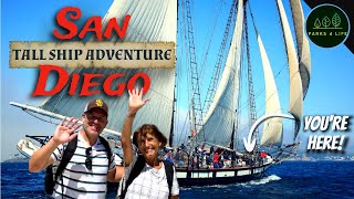 We did the TALL SHIP ADVENTURE  Maritime Museum of San Diego [upl. by Lerraj]