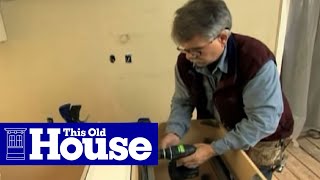 How to Install Kitchen Cabinets  This Old House [upl. by Dailey387]