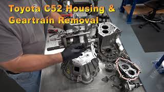 Toyota Manual Transaxle 4 Housing and gear train removal [upl. by Noami]