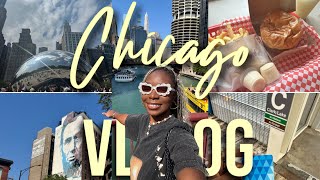 CHICAGO SOLO TRAVEL VLOG  The Bean EatsSunset Tour Rooftop Cinema Lincoln Zoo  The Stush Life [upl. by Jorgensen530]