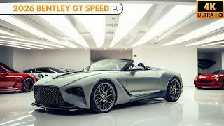 2026 Bentley GT Speed Rumors Power Luxury amp Tech Upgrade [upl. by Ioyal]