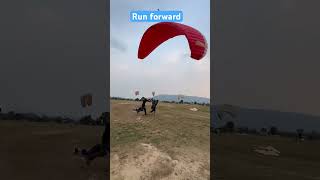 Learn basic paragliding p1p2p3 day4 in Bir shortvideo travel travel subscribe viralvideo virel [upl. by Ahsienad]