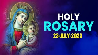 Holy Rosary 🙏🏻 Sunday 🙏🏻July 23 2023 🙏🏻 Glorious Mysteries of the Holy Rosary 🙏🏻 English Rosary [upl. by Phox901]