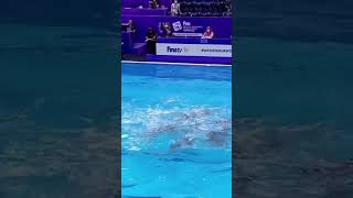 synchronschwimmen olympiasynchronschwimmen swim competition swimming news worldaquatics fina [upl. by Lotsirk286]