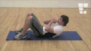 Crunch Twist  Ab Exercise [upl. by Macey990]