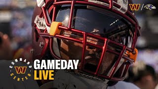 Gameday LIVE Pregame Warmups Before Commanders vs Ravens [upl. by Calvina233]