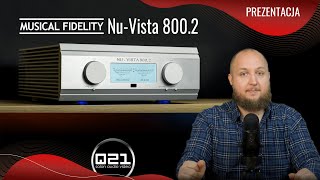 Musical Fidelity NuVista 8002  Prezentacja  Q21 [upl. by Attolrahc]