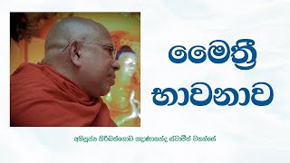 මෛත්‍රී භාවනාව  Maithree Bhawanawa [upl. by Lrad]