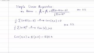 25a1 Unbiasedness of OLS estimators part 1 [upl. by Bentley]