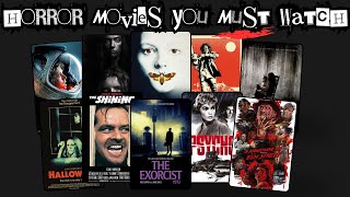 10 Best Horror Movies You Must Watch – Ultimate Scary Movie List [upl. by Konstantin]