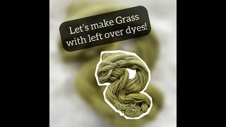 In the Dye Pan Episode 4  Lets make some Grass [upl. by Ahselat]