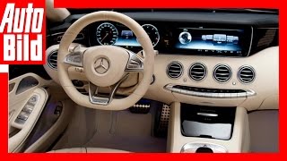 MercedesMaybach Cabrio Interieur 2016  Sitzprobe Review Preview [upl. by Dobrinsky]