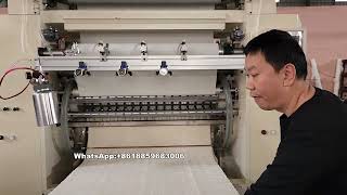 Interfold V folding hand towel paper machine [upl. by Durant483]