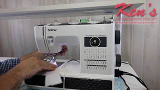 Brother Video Tip How to Thread a Brother Sewing Machine [upl. by Kraul]