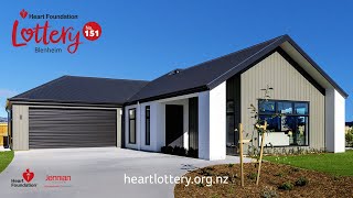 Heart Foundation Lottery 151  Win a brandnew home in Blenheim New Zealand [upl. by Dragone]