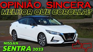 Nissan Sentra 2023  Melhor sedan médio Pode vender mais que Corolla Preço detalhes consumo [upl. by Inram664]