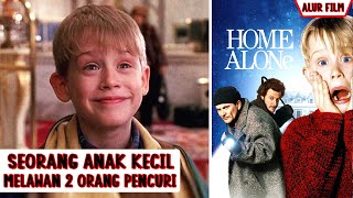 Aksi Keren Seorang Anak yang Menggagalkan Pencurian di Rumahnya  Ceritain Film Home Alon3 1 1990 [upl. by Odarbil]