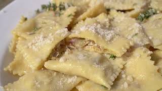 Today in La Viallas kitchen Aida handmakes ricotta and artichoke ravioli [upl. by Novaj743]