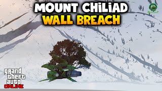 Mount Chiliad Wall Breach Glitch  GTA Online 161 [upl. by Jabe]