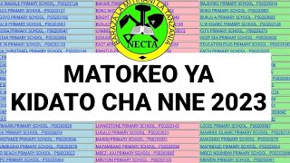 MATOKEO YA KIDATO CHA NNE 2023 CSEE RESULTS JINSI YA KUTAZAMA MATOKEO NECTA [upl. by Ahsial]