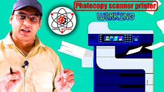 How photocopy machine and Laser printers works [upl. by Nnaitsirk]