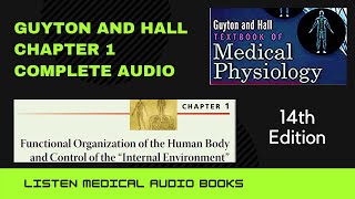 Guyton Chapter 1 Audio Physiology Homeostasis Internal Environment  MBBS [upl. by Caniff324]