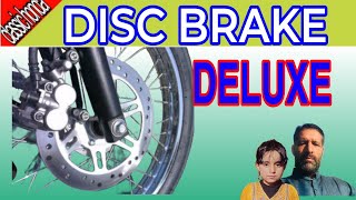 Deluxe disc brake problem  Deluxe disc brake pads repair  Disc Brake Pads  Classic Honda [upl. by Zach]