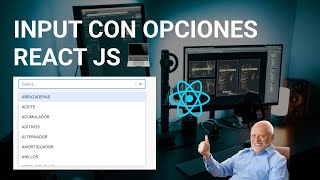 INPUT SELECT PERSONALIZADO CON REACT SELECT  REACT JS [upl. by Iz]