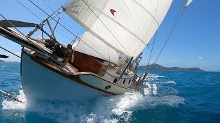 Sailing Whitsunday Islands  Little Wing Westsail 32 Ep12 [upl. by Tully]