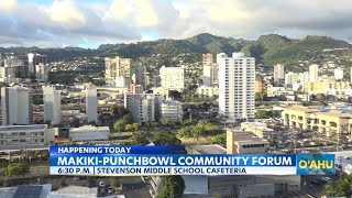 Community forum addressing critical Makiki Punchbowl and Papakolea issues [upl. by Arenahs78]