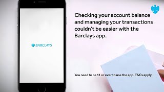 The Barclays app  How to check your balance and transactions [upl. by Nomra]