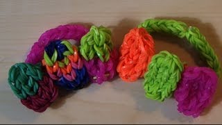 RAINBOW LOOM EASTER EGG CHARM amp BRACELET [upl. by Acirat]