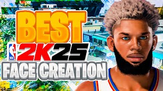 NBA 2K25 BEST COMP FACE CREATION TUTORIAL DRIPPY FACE SCANS [upl. by Casabonne]