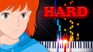 Joe Hisaishi  Fantasia for Nausicaä  Piano Tutorial [upl. by Kym]