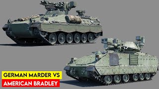 German Marder vs American Bradley Comparing the Really Important Details That Matter [upl. by Giacamo]