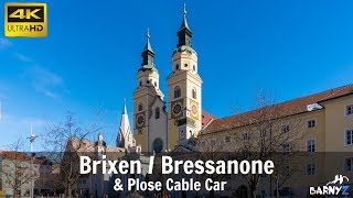 Brixen Bressanone  Plose hike 4K [upl. by Viridissa598]