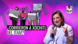 Estudiantes del ITAM PROTESTAN contra XÓCHITL GÁLVEZ 😧📢 fue un ÉXITO dicen SIMPATIZANTES 🙄🙃 [upl. by Fagan571]