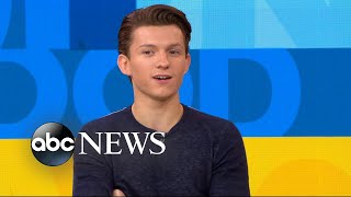 Tom Holland says he had 8 auditions for SpiderMan Homecoming [upl. by Zita145]