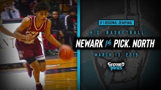 HS Basketball  Newark vs Pickerington North REGIONAL SEMIFINAL 31319 [upl. by Lemrahs]